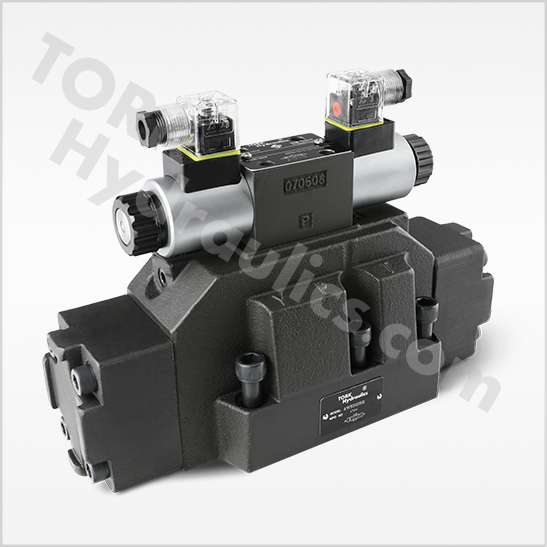 4WEH-4WH series solenoid pilot hydraulic operated directional control valves